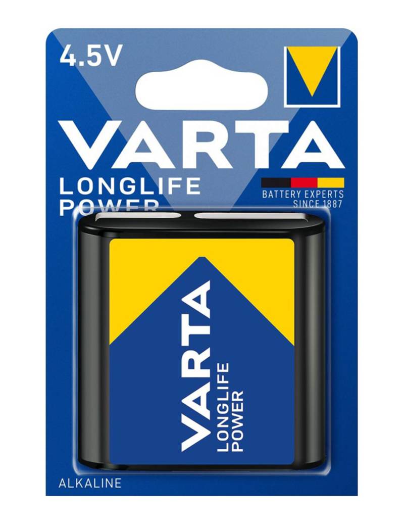 Varta Longlife Power Alkaline Batterie 4,5V von VARTA CONSUMER France SAS