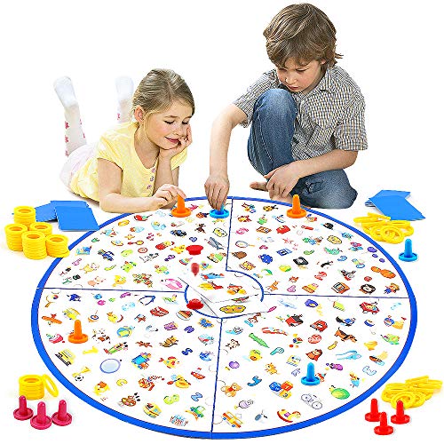 VATOS Brettspiel, Lernspiel Kleiner Detektiv für Kinder Spielzeug für Familien Party, Matching-Spiele Geschenk ab 3-9 Jahre alt Kleinkinder Jungen & Mädchen VATOS Brettspiel, Lernspiel Kleiner Detektiv für Kinder Spielzeug für Familien Party, Matching-Spiele Geschenk ab 3-9 Jahre alt Kleinkinder Jungen & Mädchen von VATOS