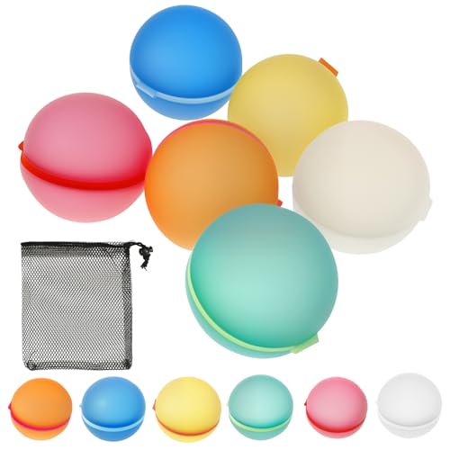 12 Stück Wasserbomben Magnet,Magnetische Wasserbomben Selbstschließend,Tragbar Wasserballoons mit Netzbeutel,Wiederverwendbare Silikon Wasserbomben für Strand,Poolpartys,Kinder und Erwachsene 12 Stück Wasserbomben Magnet,Magnetische Wasserbomben Selbstschließend,Tragbar Wasserballoons mit Netzbeutel,Wiederverwendbare Silikon Wasserbomben für Strand,Poolpartys,Kinder und Erwachsene von VAVPUP