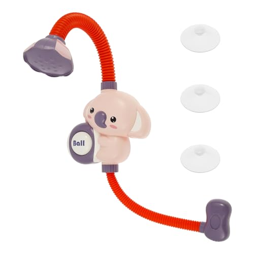 Badewannenspielzeug,Elefant Elektrisches Badewannen Sprühspielzeug mit 3 Saugnäpfen,Sicher Duschkopf für Babybadewanne,Verstellbares Duschspielzeug Geschenk für Kleinkinder,Jungen und Mädchen(Rot) Badewannenspielzeug,Elefant Elektrisches Badewannen Sprühspielzeug mit 3 Saugnäpfen,Sicher Duschkopf für Babybadewanne,Verstellbares Duschspielzeug Geschenk für Kleinkinder,Jungen und Mädchen(Rot) von VAVPUP