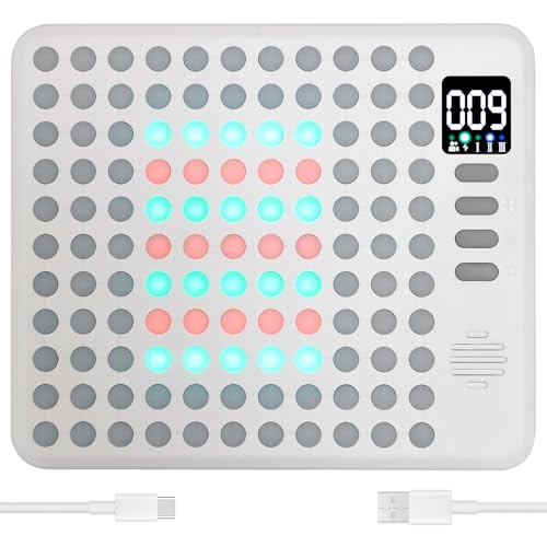 Elektronisches Schachbrett,Intelligente Schachspiele für Kinder, Tragbares Schachbrett mit 9 Strategiespielen,Multifunktionales KI-basiertes Brettspiel,Interaktive Schachspiele für Reisen,Partys(Weiß) Elektronisches Schachbrett,Intelligente Schachspiele für Kinder, Tragbares Schachbrett mit 9 Strategiespielen,Multifunktionales KI-basiertes Brettspiel,Interaktive Schachspiele für Reisen,Partys(Weiß) von VAVPUP