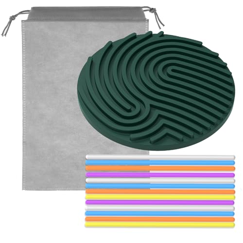 Sensorik Spielzeug Activity Board,Sensorisches Aktivitätsbrett aus Silikon,Kreatives SensorikSpielzeug mit Reisetasche,13 Schnüren,Beruhigendes Spielzeug für Kinder,Kleinkinder und Erwachsene(Stil 2) Sensorik Spielzeug Activity Board,Sensorisches Aktivitätsbrett aus Silikon,Kreatives SensorikSpielzeug mit Reisetasche,13 Schnüren,Beruhigendes Spielzeug für Kinder,Kleinkinder und Erwachsene(Stil 2) von VAVPUP