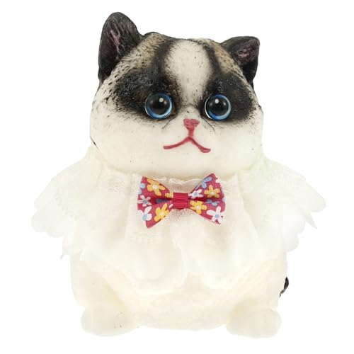 Squishy Katze Toy,Großes Handbemaltes Katzen Quetschspielzeug,14.5*10.5cm,Tragbares Cat Squeeze Toy Klein zum Stressabbau,Deko für Kinder, Erwachsene und Jugendliche(Stil 2) von VAVPUP