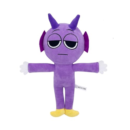 VAWcornic Sprunki Plush Toy, 25 cm 10" Sprunki Plushies Kuscheltier, Sprunki Plush für Jungen Mädchen Kinder Fans Geburtstag Geschenk von VAWcornic