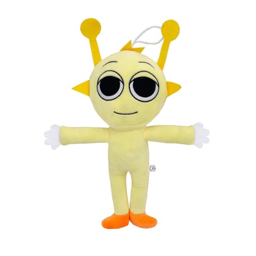 VAWcornic Sprunki Plush Toy, 25 cm 10" Sprunki Plushies Kuscheltier, Sprunki Plush für Jungen Mädchen Kinder Fans Geburtstag Geschenk von VAWcornic