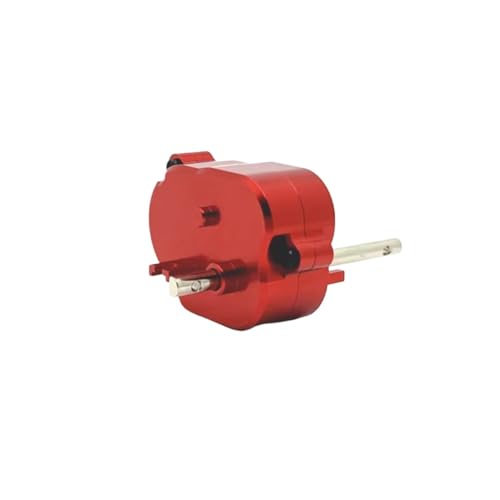 RC Auto-Zubehör für MN168 MN82 MN78 MN99S 1/12 Metallgetriebe Metallgetriebe und Getriebe-Set RC-Auto-Upgrade-Teile Zubehör (rot) von VBCERSDZ