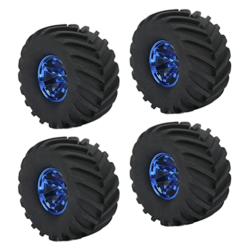 VBESTLIFE 4Pcs 1/10 Monster Truck Reifen RC Autoreifen und Räder für 1/10 Ferngesteuertes Auto von VBESTLIFE