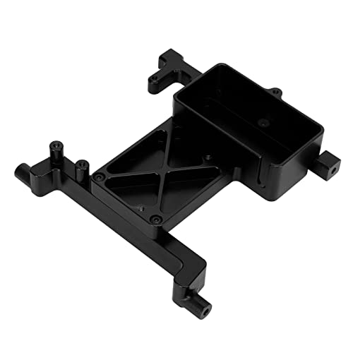 VBESTLIFE RC Fixed Servo Mount Bracket, Aluminiumlegierung RC Fixed Servo Mount Bracket Ersatz-Servohalterungen für SCX6 1/6 Servo Fixed Bracket Servos & Teile (Schwarz) von VBESTLIFE