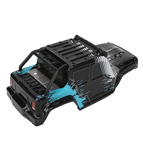 VBESTLIFE RC-Karosserieschale, Abdeckung, Genaue Größe, Ferngesteuertes Karosseriezubehör, Passend für SCY 16103PRO 1/16 RC-Auto (Blau) von VBESTLIFE