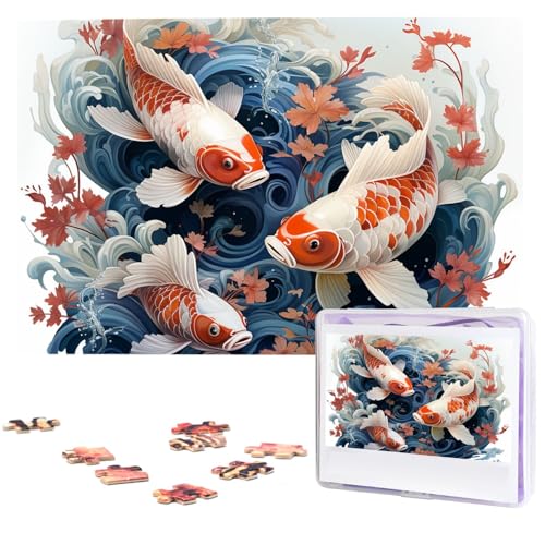 Puzzle für Erwachsene, 1000 Teile, Holzpuzzle, moderne Kunst, Puzzle, Cartoons, Fische, herausfordernde Puzzles, benutzerdefiniertes Bild, Puzzle, personalisiertes Fotopuzzle für Geschenk, Familie Puzzle für Erwachsene, 1000 Teile, Holzpuzzle, moderne Kunst, Puzzle, Cartoons, Fische, herausfordernde Puzzles, benutzerdefiniertes Bild, Puzzle, personalisiertes Fotopuzzle für Geschenk, Familie von VBNTY