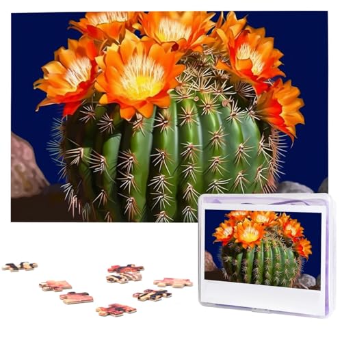 Puzzle für Erwachsene, 1000 Teile, Holzpuzzle, moderne Kunst, Puzzle, blühendes Fass, Kaktus, herausfordernde Puzzle, individuelles Bild, Puzzle, personalisiertes Fotopuzzle für Geschenk, Familie Puzzle für Erwachsene, 1000 Teile, Holzpuzzle, moderne Kunst, Puzzle, blühendes Fass, Kaktus, herausfordernde Puzzle, individuelles Bild, Puzzle, personalisiertes Fotopuzzle für Geschenk, Familie von VBNTY