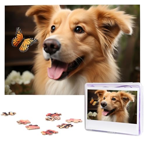 Puzzle für Erwachsene, 1000 Teile, Holzpuzzle, moderne Kunst, Puzzle, niedlicher Hund, Tier, herausfordernde Puzzles, individuelles Bild, Puzzle, personalisiertes Fotopuzzle für Geschenk, Familie Puzzle für Erwachsene, 1000 Teile, Holzpuzzle, moderne Kunst, Puzzle, niedlicher Hund, Tier, herausfordernde Puzzles, individuelles Bild, Puzzle, personalisiertes Fotopuzzle für Geschenk, Familie von VBNTY