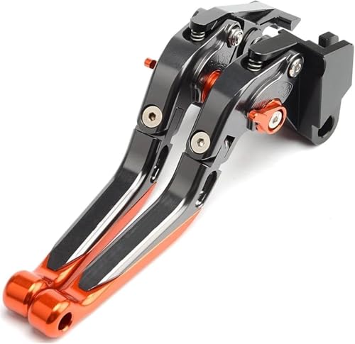 Motorrad Kupplungshebel Für X-ADV 750 2017 2018 2019 2020 2021 2022 2023 Motorradbremskupplungshebel Ausziehbar Klappbar Verstellbar(Orange) von VBVRHAAMZ