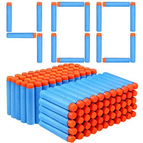 VCOSTORE Nerf Pfeile - 400 Stück Nerf Darts Nerf Munition Pfeile Dart Bullets Refill Darts Foam Pfeile für N-Strike Elite Blasters Series von VCOSTORE