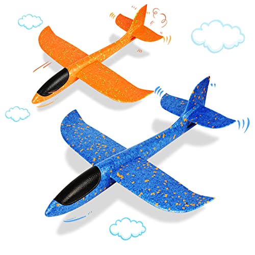 VCOSTORE Styroporflieger Flugzeug- 2 Stück Spielzeug Groß Segelflugzeug Wurfgleiter Flieger Styropor für Kinder VCOSTORE Styroporflieger Flugzeug- 2 Stück Spielzeug Groß Segelflugzeug Wurfgleiter Flieger Styropor für Kinder von VCOSTORE