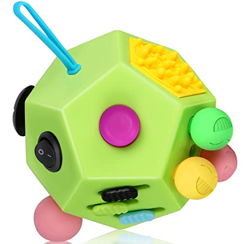 VCOSTORE Fidget Cube mit 12 Seiten, Infinity Cube Fidget Anti Stress Würfel Spielzeug für Erwachsene Kinder mit ADHS,ADD,ASD,ADHD VCOSTORE Fidget Cube mit 12 Seiten, Infinity Cube Fidget Anti Stress Würfel Spielzeug für Erwachsene Kinder mit ADHS,ADD,ASD,ADHD von VCOSTORE