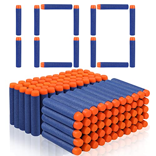 VCOSTORE Nerf Pfeile, 100 Stück Nerf Darts Nerf Munition Pfeile Dart Bullets Refill,Foam Pfeile für N-Strike Elite Blasters Series von VCOSTORE