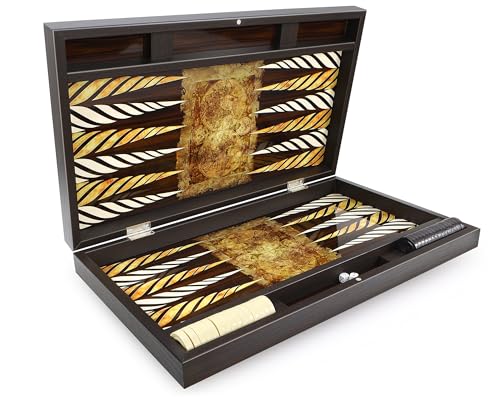 VD vatan since 1975 Trendy Backgammon Antique Map/Antik Welt Backgammon Tavla XXL, A006011 von VD Vatan
