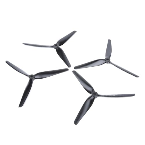3-Blatt-Propeller 8040 PC Fiberglas Nylon Kompatibel for Mark4 XL8 FPV 8 Zoll Multirotor X-Klasse RC Drone(8X4X3 2Pairs) von VDAMTPOGZ