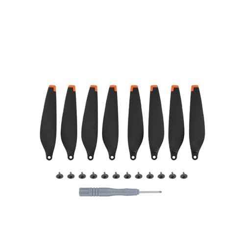8 Stück Kohlefaser-Propeller, kompatibel mit DJI Mini 3/3 Pro, Propellerblätter, Ersatz for leichte Flügelventilatoren, Ersatzteile, Drohnenzubehör(Brown) von VDAMTPOGZ