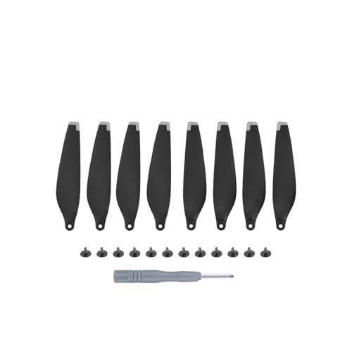 8 Stück Kohlefaser-Propeller, kompatibel mit DJI Mini 3/3 Pro, Propellerblätter, Ersatz for leichte Flügelventilatoren, Ersatzteile, Drohnenzubehör(Gold) von VDAMTPOGZ