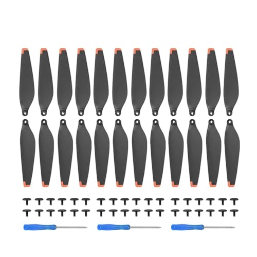 Propeller kompatibel for DJI Mini 4 Pro, geräuscharme und schnell lösbare Ersatzblätter, Propellerflügel, Drohnenzubehör(24Propeller 36Screw) von VDAMTPOGZ