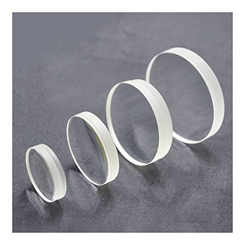 Objektträger und Deckgläser, Achromatisches bikonvexes Meniskuslinsen-Set for Mikroskop-Teleskop, 2 Stück, mehrere Größen(34mm biconvex F86) von VDCVADKYE