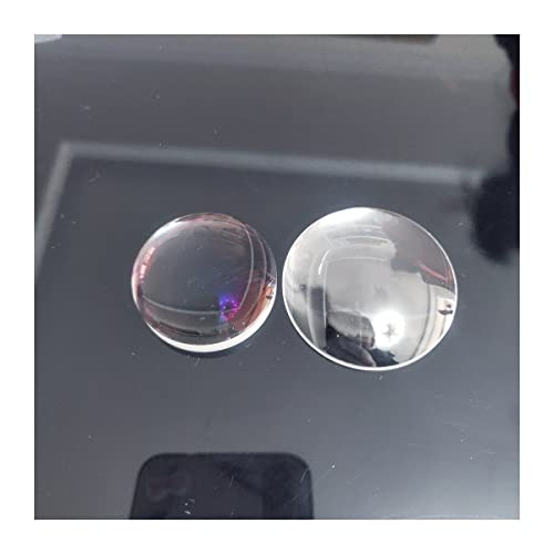 Objektträger und Deckgläser, K9 Plankonvexe Linsen aus optischem Glas for Mikroskopobjektträger in mehreren Größen, 13er-Pack(D42F40C8.2T2.03) von VDCVADKYE