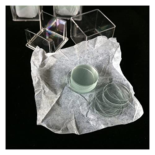 Objektträger und Deckgläser, Mikroskopobjektträger aus Glas, verschiedene Durchmesser, 300 Stück(33mm) von VDCVADKYE