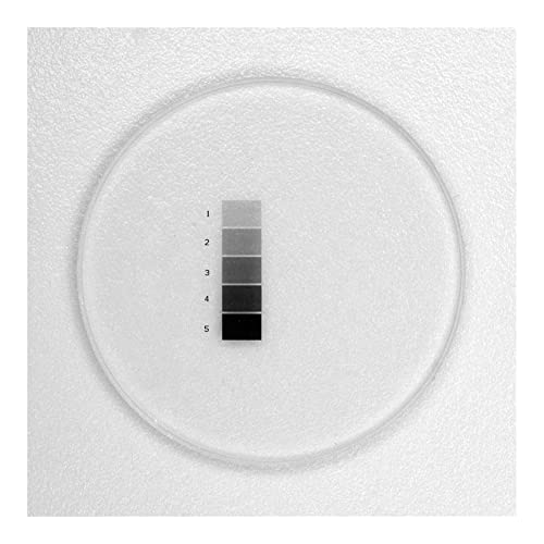 Objektträger und Deckgläser, Okular-Mikrometer-Objektträger for optisches Mikroskopglas, 20–24 mm Durchmesser(24mm) von VDCVADKYE