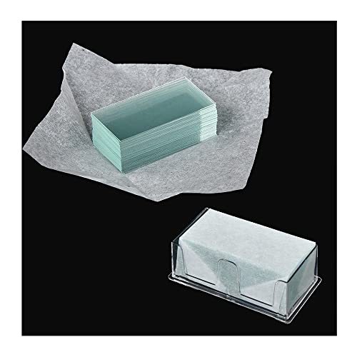 Objektträger und Deckgläser, Rechteckiges Mikroskop-Abdeckglas 24 x (32–80) mm, transparent, 100 Stück(24x32mm) von VDCVADKYE