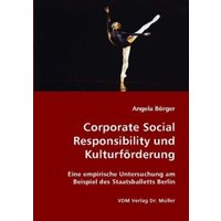 Corporate Social Responsibility und Kulturförderung von VDM