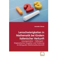 D'Alonzo, A: Lernschwierigkeiten in Mathematik bei Kindern i von VDM