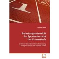 Wittig, C: Belastungsintensität im Sportunterricht der Prima von VDM