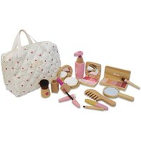 Amia Holz Kosmetik-Set, inklusive Tasche von VEDES Großhandel GmbH - Ware