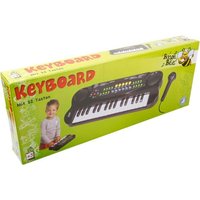 Boogie Bee Elektronisches Keyboard mit Mikrofon, Länge 43 cm Boogie Bee Elektronisches Keyboard mit Mikrofon, Länge 43 cm von VEDES Großhandel GmbH - Ware