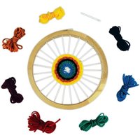 Creathek Webrahmen rund aus Holz #18 cm von VEDES Großhandel GmbH - Ware