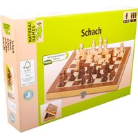 Natural Games Schachkassette dunkel 29x29 cm von VEDES Großhandel GmbH - Ware