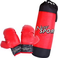 New Sports Boxsack + Boxhandschuhe von VEDES Großhandel GmbH - Ware