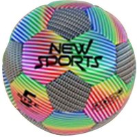 New Sports Fußball Rainbow, Größe 5, unaufgeblasen von VEDES Großhandel GmbH - Ware