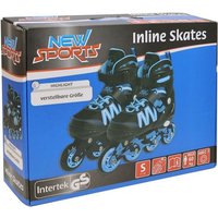 New Sports Inliner schwarz/blau ABEC 7, Größe 31-34 von VEDES Großhandel GmbH - Ware