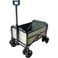 Outdoor active Bollerwagen beige/olivgrün 77x53x92 cm von VEDES Großhandel GmbH - Ware