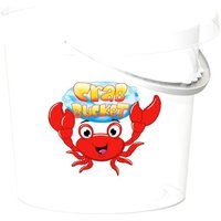 Outdoor active Eimer transparent ''Krebs'', #20x19,5 cm von VEDES Großhandel GmbH - Ware