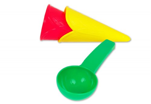 Outdoor active Eiscreme-Set im Netz, 3 teilig von VEDES Großhandel GmbH - Ware