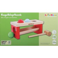 SpielMaus Holz Kugelklopfbank, 24 x 11 x 10 cm von VEDES Großhandel GmbH - Ware