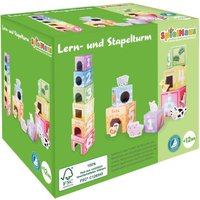 SpielMaus Holz Stapelturm, 12 Teile von VEDES Großhandel GmbH - Ware