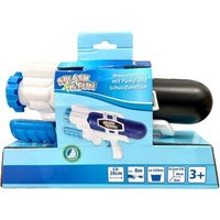Splash & Fun Wasserpistole m.it Pump- und Schussfunktion 28 cm von VEDES Großhandel GmbH - Ware