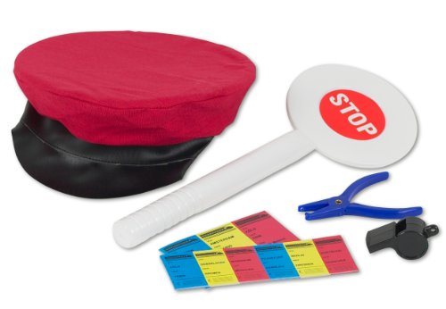 VEDES Großhandel GmbH - Ware 80401868 Schaffner-Spielset, 5 teilig, Rot VEDES Großhandel GmbH - Ware 80401868 Schaffner-Spielset, 5 teilig, Rot von VEDES Großhandel GmbH - Ware