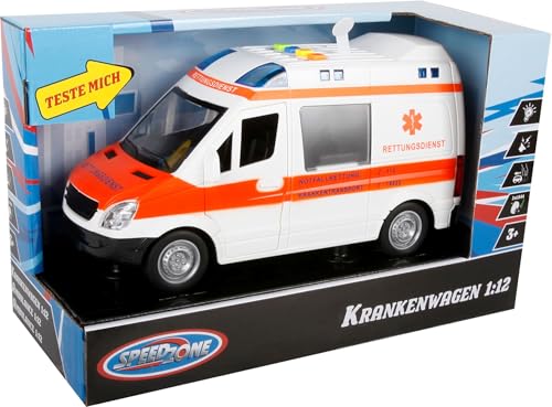 Vedes Speddzone DC Krankenwagen mit Licht & Sound, 33112441 Vedes Speddzone DC Krankenwagen mit Licht & Sound, 33112441 von VEDES Großhandel GmbH - Ware