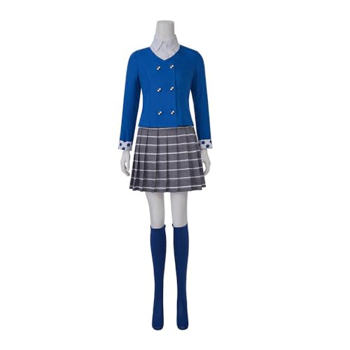 VEECOOCOS Heathers The Musical Veronica Sawyer Cosplay-Kostüm für Damen, JK, Uniform, Anzug, Halloween, Party, Bühnenkleid, Outfit-L von VEECOOCOS